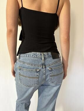 Express Low Rise Boot Cut Jeans